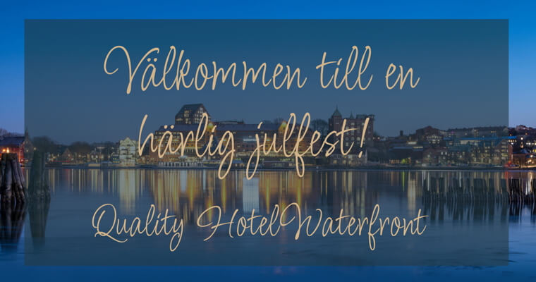 Bohuslänskt julbord på Restaurang Waterfront