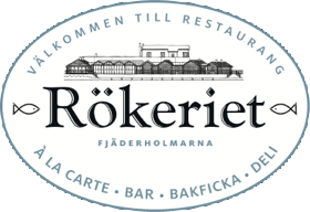 Rokeriet fjaderholmarna logotyp