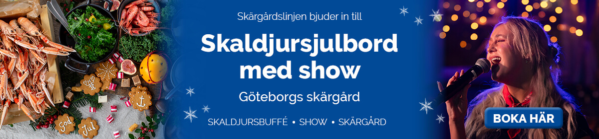 Skärdgårdslinjen julbordskryssning