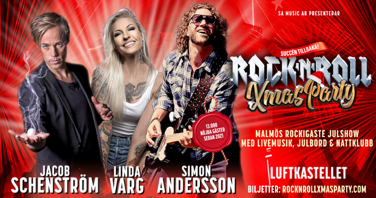 Rock'n'Roll Xmas Party på Luftkastellet i Malmö