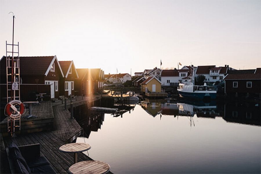Bohuslänskt på Björholmen Marina