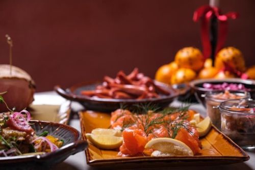 Blå Portens Julbord