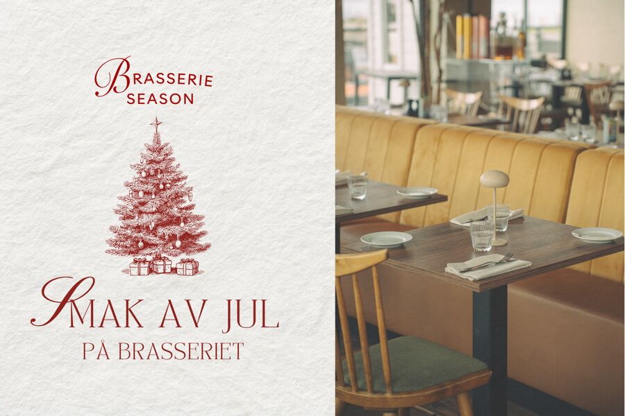 Julmeny på Brasserie Season & Season Hotel på Ekerö