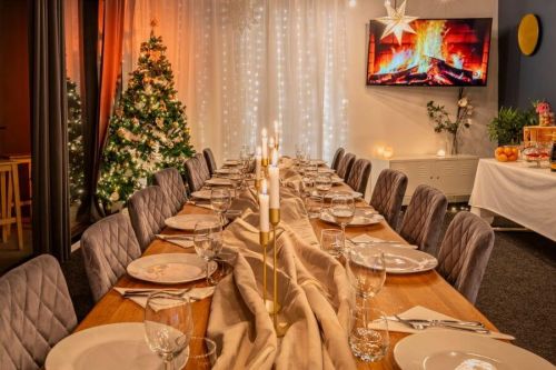 Julbord med Escape Room på Hop & Vine (Fox in a Box)