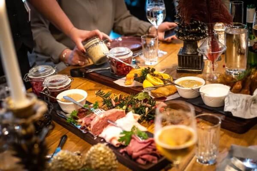 Julbord på Swing by Golfbaren