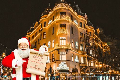 Julfest och julbord på Hotel Kung Carl