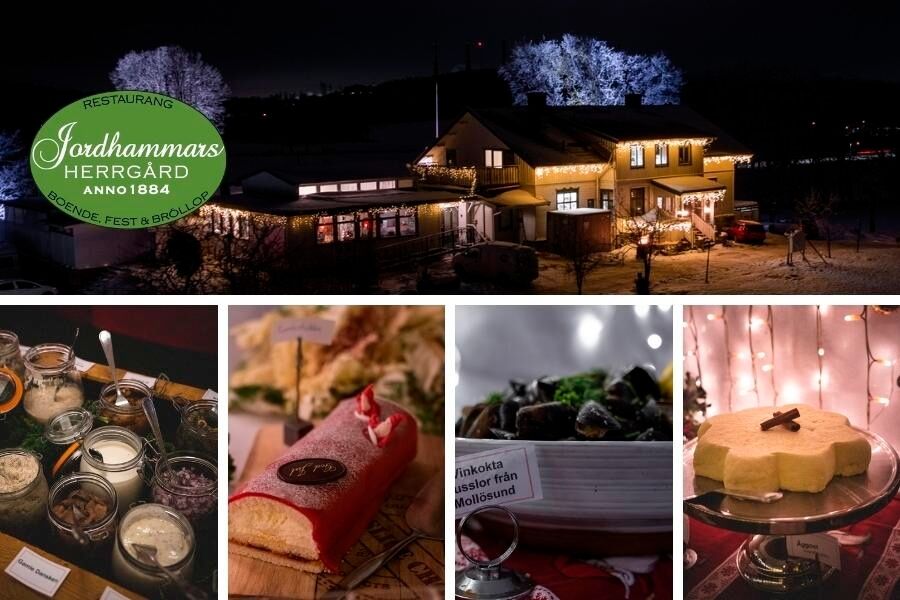 Julbord på Jordhammars Herrgård