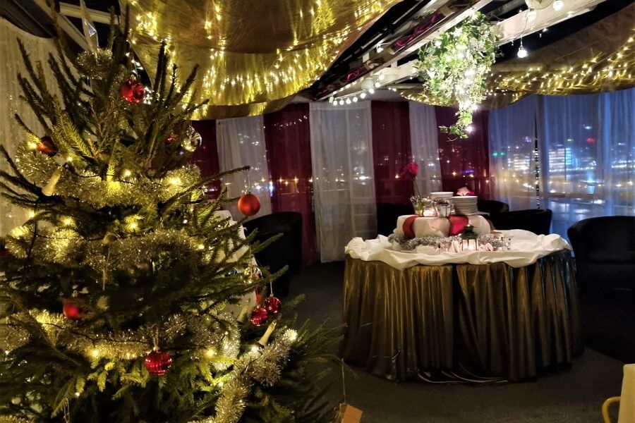 Julbord på mysiga M/S Segelkronan