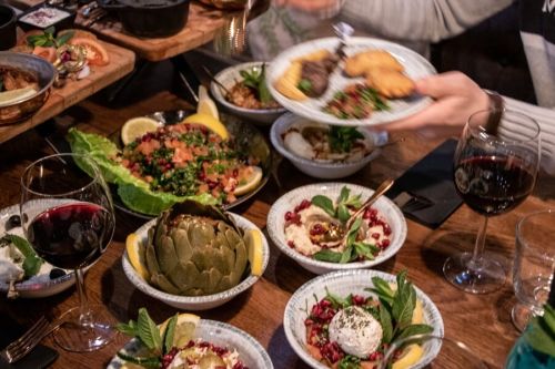 Libanesiskt julbord på Mazati kök & bar