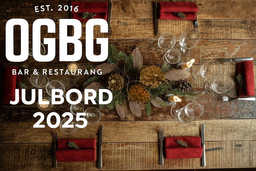 Julbord på OGBG (Comfort Hotel Göteborg)