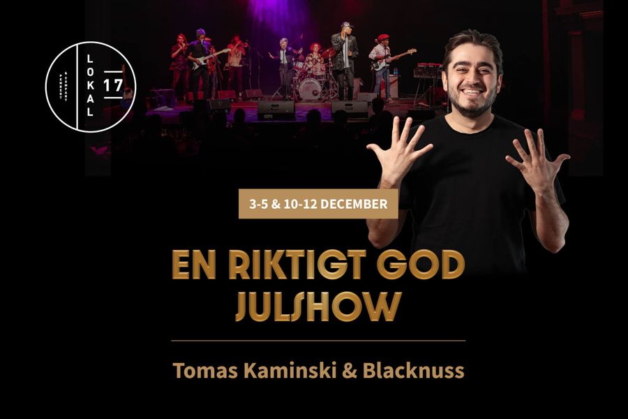 En riktigt god julshow med Tomas Kaminski & Blacknuss på Lokal 17 (Pembert & Company)