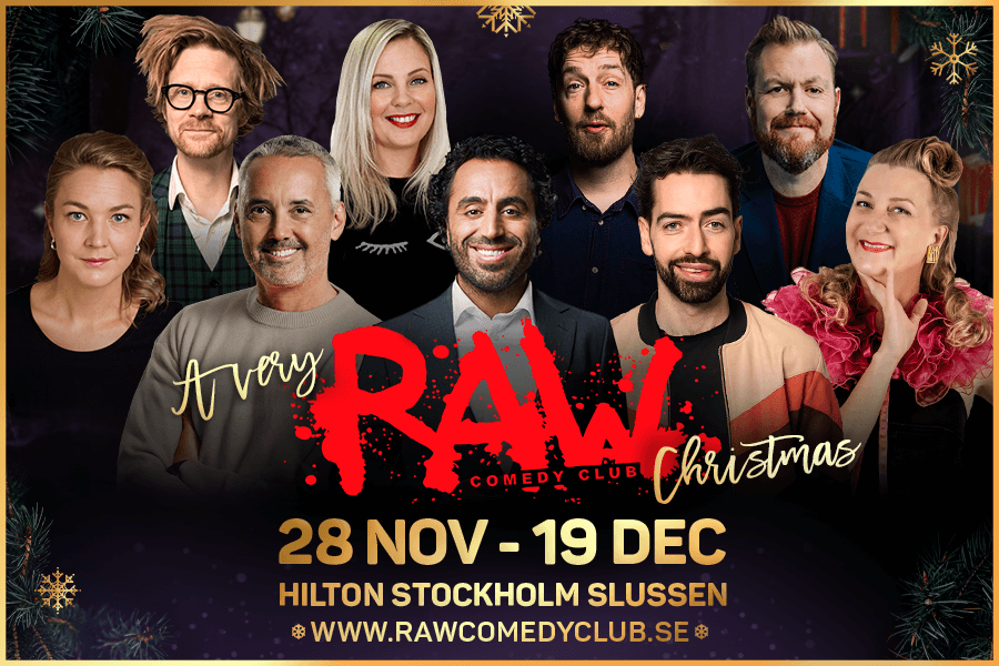 A very RAW Christmas på Hilton Stockholm Slussen