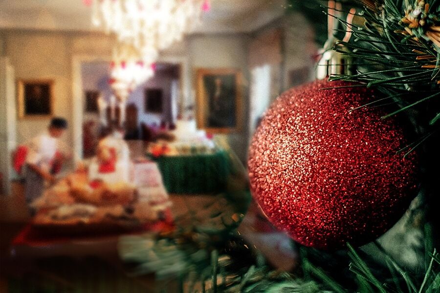 Rex Julbord i Officersmessen och Rådhuset