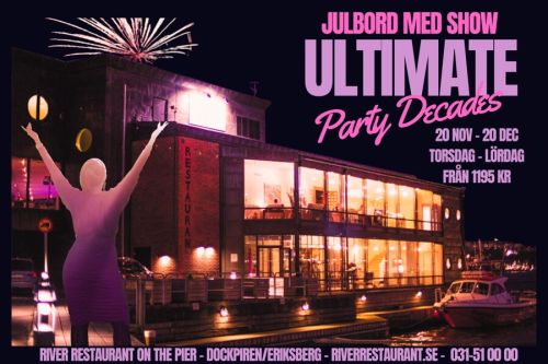 Julbord och dinner show på River Restaurant on the Pier