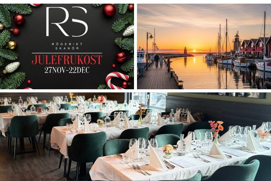 Julbord och julefrukost på Rögeriet Skanör