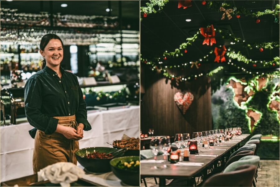 Vessels stora julbordsbuffé